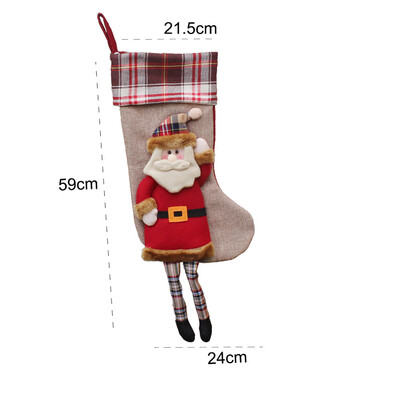 

〖Follure〗Wr Newly Design Pocket Elderly Pockets Snowman Christmas Stocking Christmas Gift