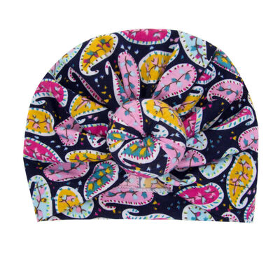 

Headwrap Solid Color Kids Baby Turban Ball Knot Newborn Beanie Hat Winter Cap