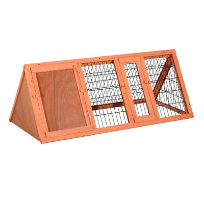 

Wooden Outdoor A-Frame Rabbit&Small Animal Hutch