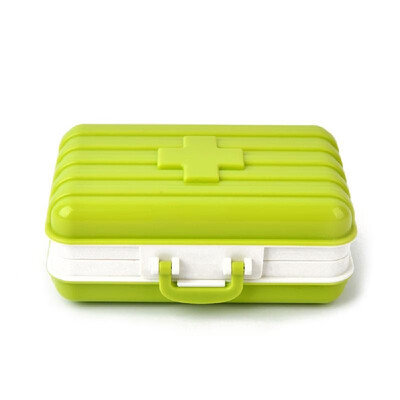 

6 Grids Mini Portable Pill Box Tablets Case Medicine Box Pill Container Organizer Jewelry Storage Box