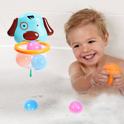 

Puppy Basketball Shooting Bathtub Mini Basketball Childrens Educational Toys