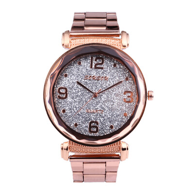 

RM High-End Fashion Ladies Watch Casual Exquisite Sky Stars Empty Steel Belt Watch