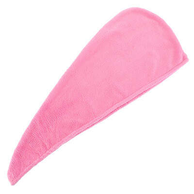 

1Pc Strong Absorbent Dry Shower Cap Thicken Coral Fleece Fast Dry Hair Scarf