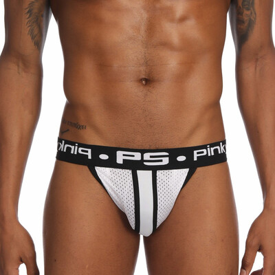 

Tailored Mens Sexy Letter Print Short Breathable Net Underpants Pants T-back Underwear