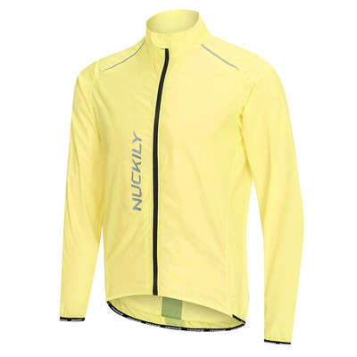 

NUCKILY Reflective Strip Windproof Waterproof Coat Safety Night Cycling Riding