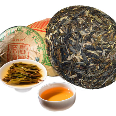 

Chinse Yunnan Puer Raw Tea Early Spring Ancient Tree Tuo Cha Puer Health Care Green Food 250g