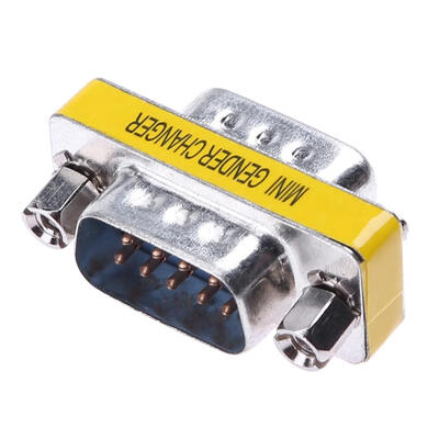 

RS232 DB9 Male to Male Serial Port Extender Adapter Converter Connector