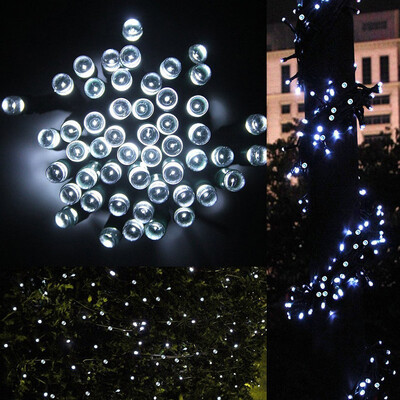 

Gobestart 10M 100 LED Solar Lamps String Christmas Wreaths Wedding Decoration Light