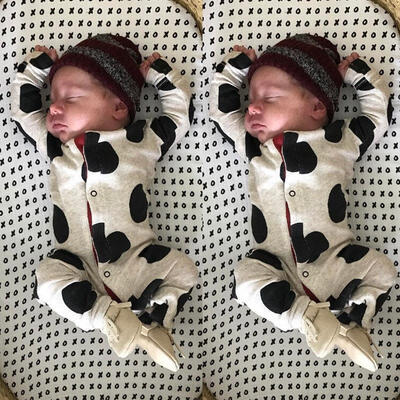 

Newborn Baby Boy Girl Infant Cotton Romper Bodysuit Jumpsuit Outfits Clothes