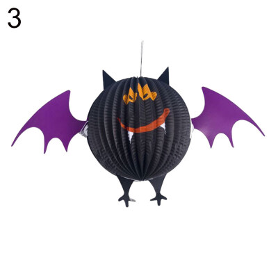 

Halloween Paper Bat Spider Ghost Hanging Ornament Bar Party Decor Prank Props