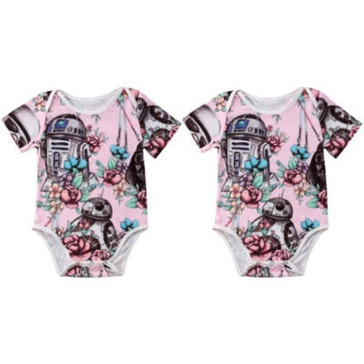 

Newborn Infant Kids Baby Girl Star Wars Romper Bodysuit Jumpsuit Clothes Outfits