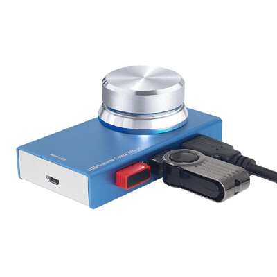 

USB Volume Control Knob Computer Speaker Audio Volume Controller Adjuster with One Key Mute Function for Win7810XPMacVista An