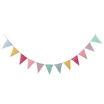 

Triangle Bunting Banners Burlap Jute Flags Wedding Party Hanging Decor