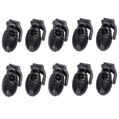 

10pcs EDC Tactical Hiking Boots Shoes Grenade Shoelace Tightening Buckle