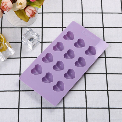 

Siaonvr Non Stick Ice Cube Chocolate Jelly Sweet Candy Maker Love Moulds Trays