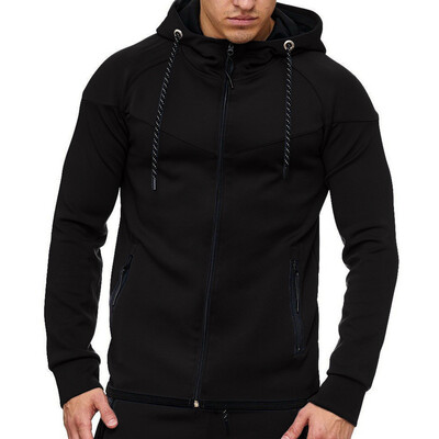 

Toponeto Mens Long Sleeve Autumn Winter Casual Sweatshirt Top Blouse Tracksuits