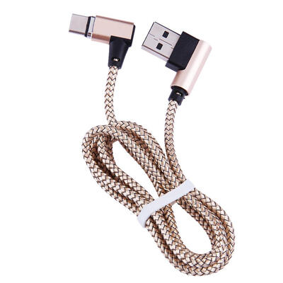 

1m328ft 90° Magnetic USB Type-C Braided Data Sync Fast Charging Cable