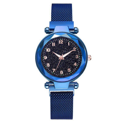 

Luxury Luminous Women Watches Starry Sky Magnetic Female Wristwatch Fashion Rhinestone Clock Relogio Feminino Montre Femme