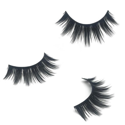

5pairs 3D Fiber Hair False Eyelashes Natural Long Extension Fake Eye Lashes