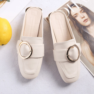 

Womens Shoes Spring&Summer Korean Style Style Lazy Muller Slippers