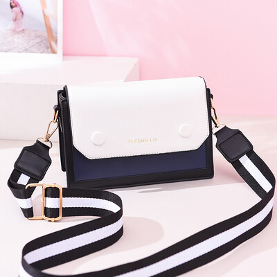 

In summer the new womens fashion Korean version ins100 fashion broadband womens single shoulder oblique satchel