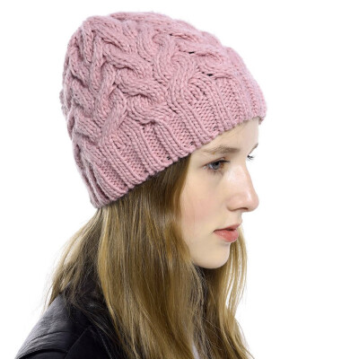 

Tailored New Women Girls Keep Warm Winter Casual Knitted Hat Wool Hemming Hat Ski Hat