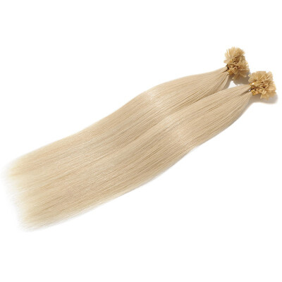 

100 Remy Hair Human Hair Extensions U Tip Hair Extensions Straight Silky Hair