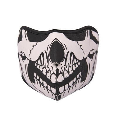 

Multifunction Skeleton Face Mask Bike Cycling Motorcycle Mask Halloween Cosplay Costume CS Paintball Masks