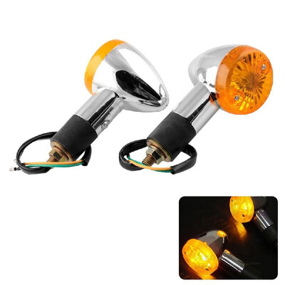 

Motorcycle Universal Turn Indicator Light Turn Signal Flashing Light Indicators Front Rear Turn Signal
