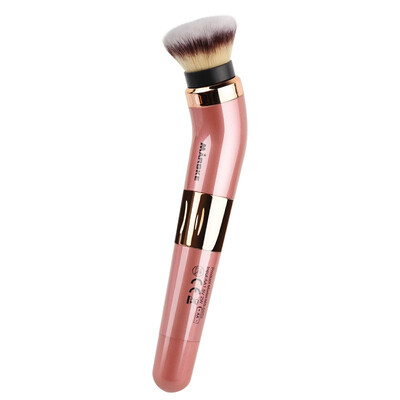 

Portable Electric Makeup Brush 360 Rotating Foundation Powder Cosmetics Brush Blushing Makeup Brush Easy to Use