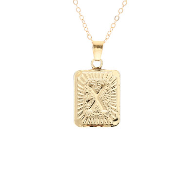 

Fashion Jewelry Brand English Alphabet Pendant Necklace For Women Gift