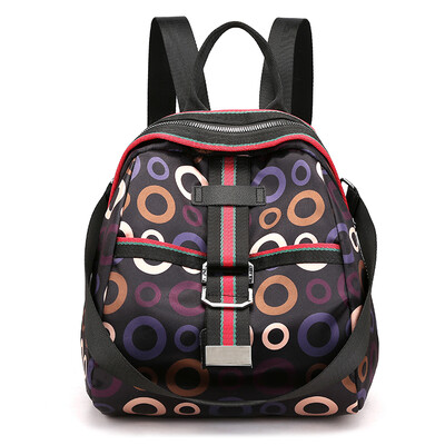 

Oxford shoulder bag womens Korean fashion 100-pack schoolbag travel canvas small backpack womens bag