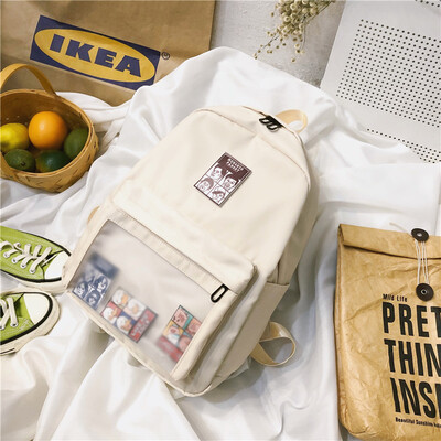 

Insfeng schoolbag female Korean version senior high school studentssense of antiquity junior high school students Japanese School