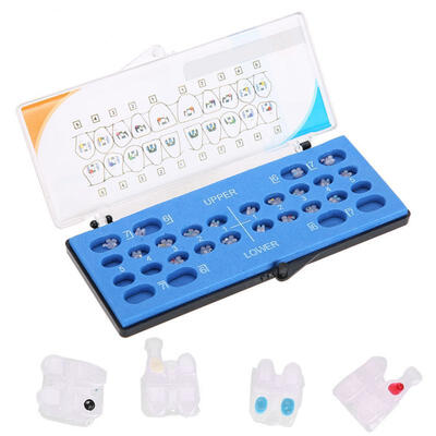 

Greensen Dental Orthodontic Tooth Ceramic Brackets 022 Slot 345 With Hooks