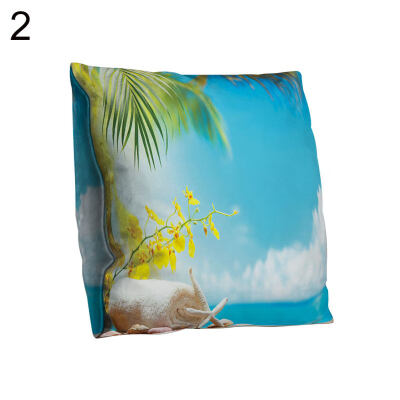 

Blue Sky Starfish Throw Pillow Protector Case Cushion Cover Bedding Articles