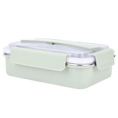 

Portable Stainless Steel Bento Lunch Box Leak-Proof School Food Container