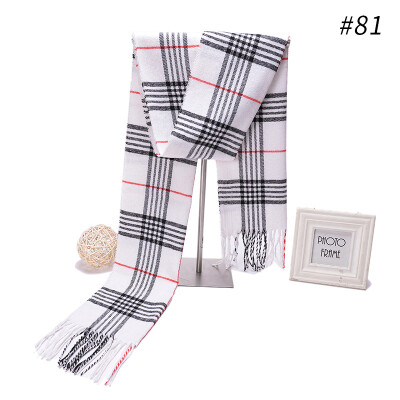 

New autumn&winter childrens scarf plaid cashmere boys&girls childrens scarves baby tide warm scarf wholesale