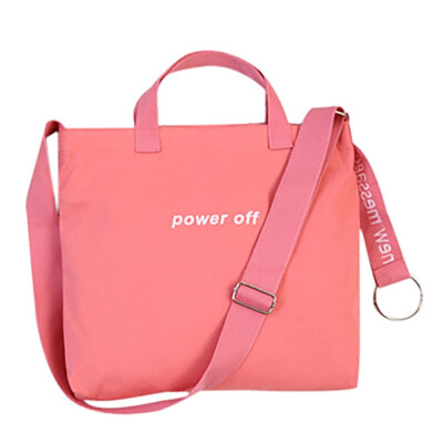 

Women Fashion Letter Print Canvas Bags Environmental Shopping Bag Tote Package Bags Purses Casual Bag For Women