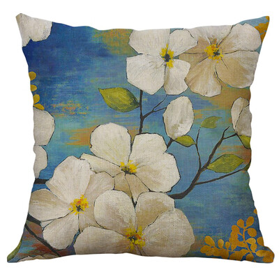

〖Follure〗Simple Linen Creative Lovely Pillow Cover Pillow Cover Car Pillow Cover