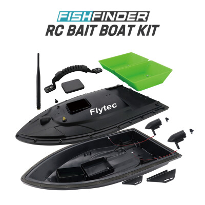 

Flytec 2011-5 Fish Finder 15kg Loading Remote Control Fishing Bait Boat RC Boat KIT Version DIY Boat