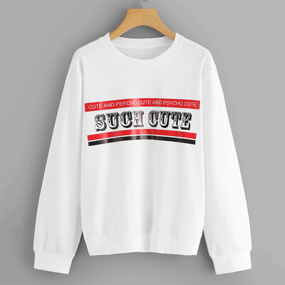 

Tailored Womens Fashion Pullovers With Long Sleeves Stitching Blouse