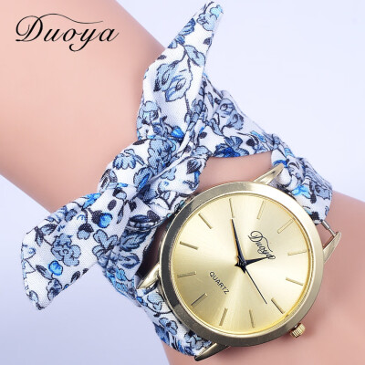 

DUOYA Brand Handmade Braided Women Wrist Watch Fashion Rope Ladies Quarzt Watches Relogio Feminino 533