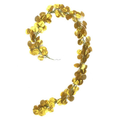 

Christmas Artificial Hanging Leaves Natural Artificial Plants Wall Door Realistic Fake Colorful Garland Leaves Autumn Fall Leaves