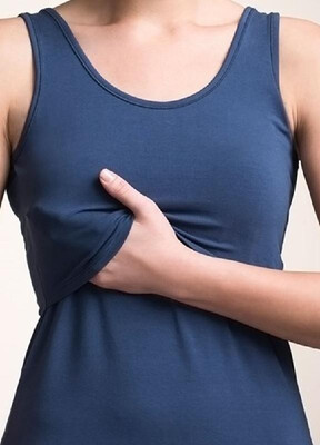 

Convenient Maternity Pure Color Tank Top