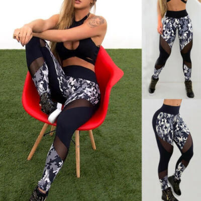 

Womens Sports Yoga Workout Gym Fitness Leggings Pants Jumpsuit Athletic Clothes