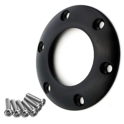 

Universal Black Center Horn Button Adaptor For 6-Hole Racing Car Steering Wheel