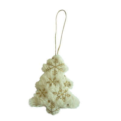 

Toponeto Christmas Decor Gifts Plush Pendant Tree Ornament Party Home Hanging Decor