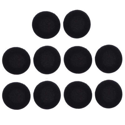 

10 x 40mm Foam Pads Ear Pad Sponge Earpad Headphone Cover For Headset 16