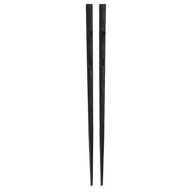 

Siaonvr 1 Pair Japanese Chopsticks Alloy Non-Slip Sushi Chop Sticks Set Chinese Gift