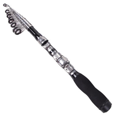 

Portable Rock Fishing Rod Ultrashort Telescopic Carbon Fishing Pole Tackle